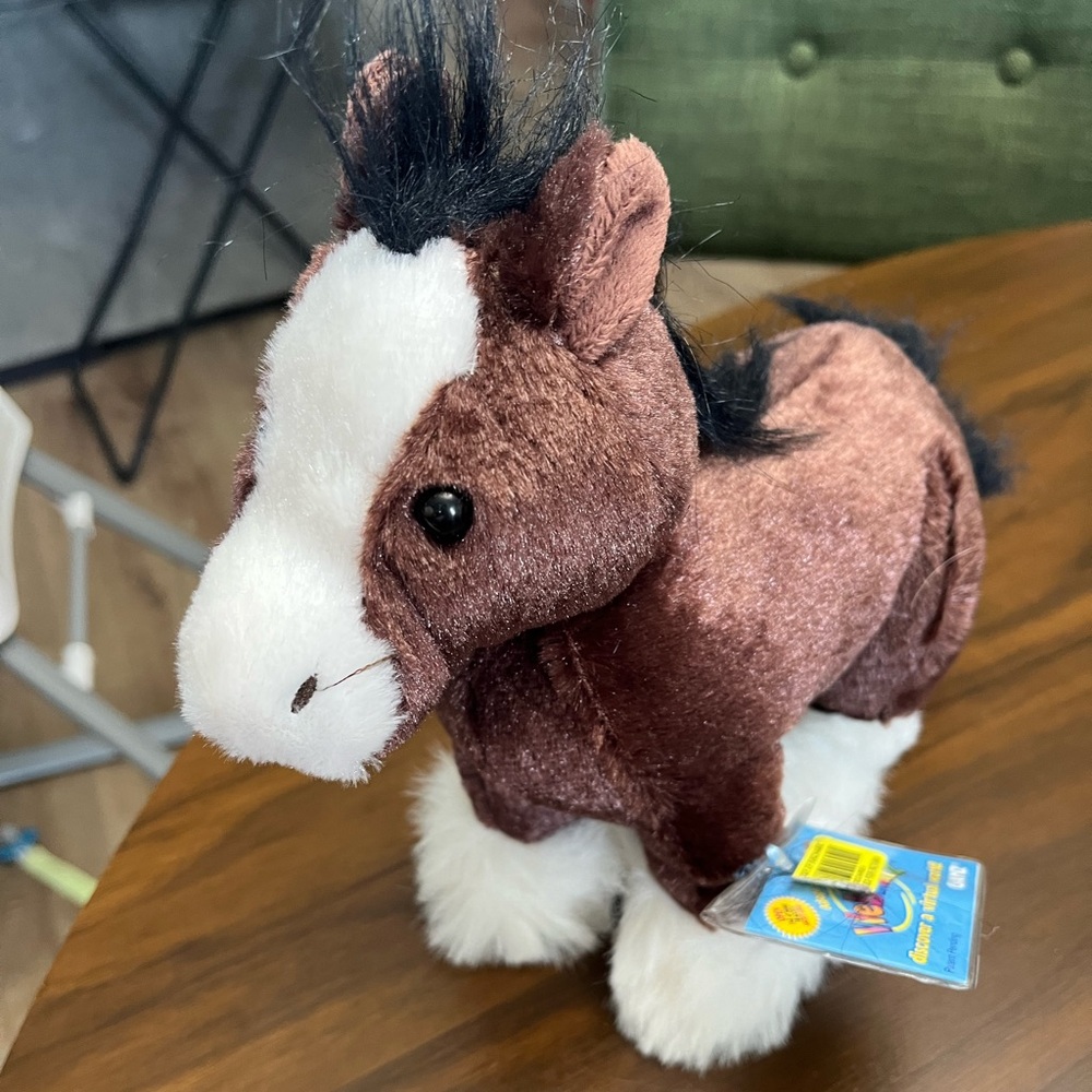 NWT Webkinz Clydesdale